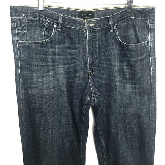 Massimo Dutti Denim Jeans Size W36XL32 Relaxed Fit - Picture 2 of 9